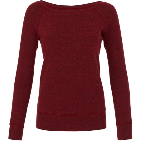 Sweat-Shirt Femme Triblend 280grs 50%cot/50%ply.