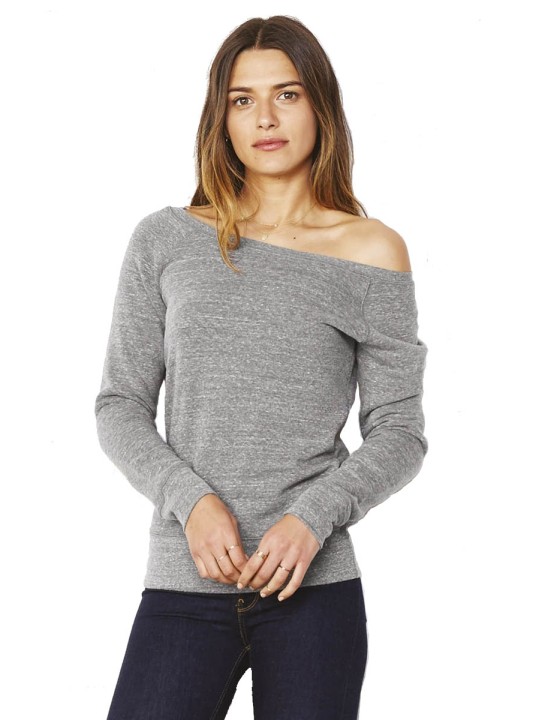 Sweat-Shirt Femme Triblend 280grs 50%cot/50%ply.