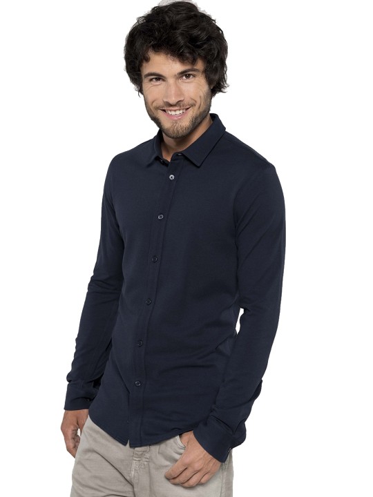 Polo ML piqué chemise 100% coton