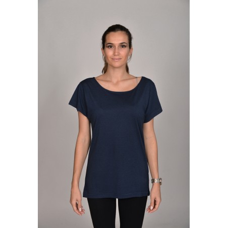 T-shirt tunique 120 gr 50% coton 50% modal