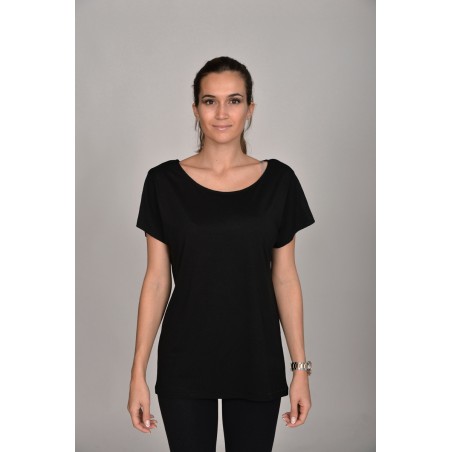 T-shirt tunique 120 gr 50% coton 50% modal