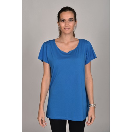 T-shirt tunique 120 gr 50% coton 50% modal