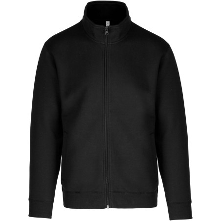 Veste Molleton zippée Homme 80%cot/20%polyest.