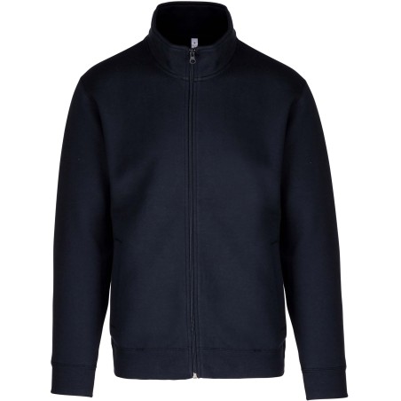 Veste Molleton zippée Homme 80%cot/20%polyest.