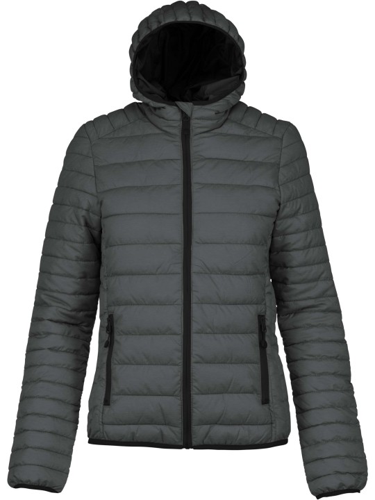 Veste doudoune à capuche Femme  100% polyamide