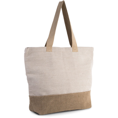 Sac shopping fourre tout esprit rustique