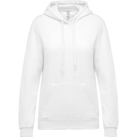 Sweat capuche basic femme 280gr 80%coton 20%polyester