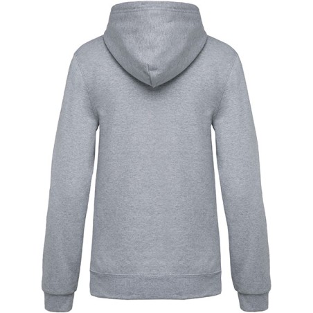 Sweat capuche basic femme 280gr 80%coton 20%polyester