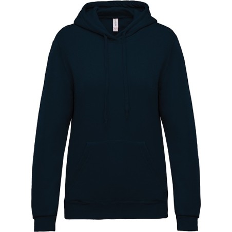 Sweat capuche basic femme 280gr 80%coton 20%polyester