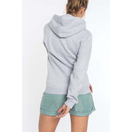 Sweat capuche basic femme 280gr 80%coton 20%polyester