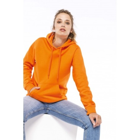 Sweat capuche basic femme 280gr 80%coton 20%polyester