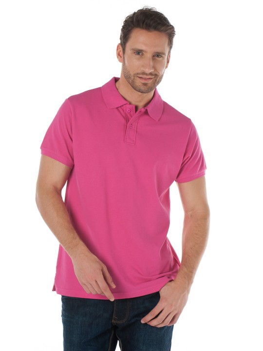 Polo piqué FIT 200 gr 100% coton peigné