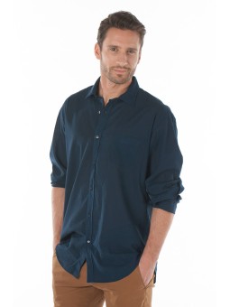 Chemise Homme ML voile de coton