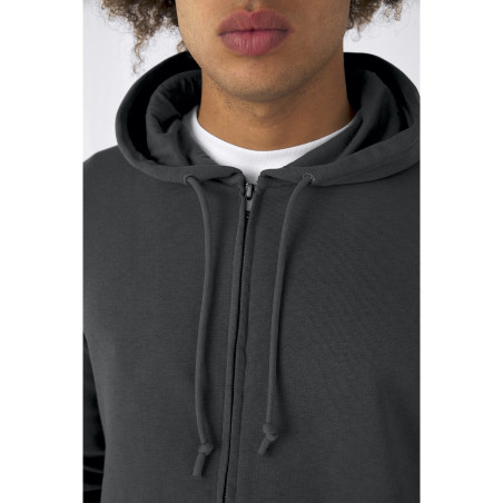 Organic zipped hood 280