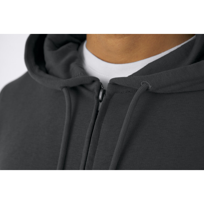 Organic zipped hood 280