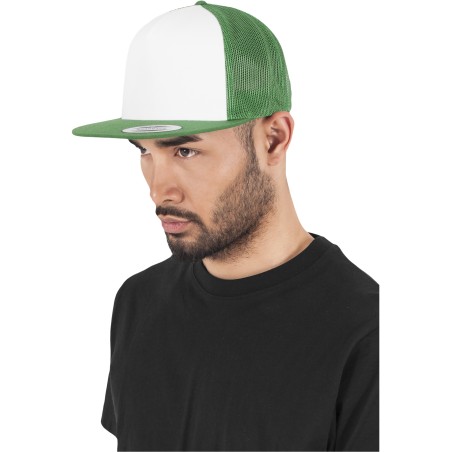 6006W - Foam trucker curved visor