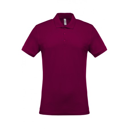 Polo piqué Homme MC 180gr 100% coton