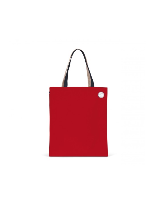 Sac de shopping tricolore 