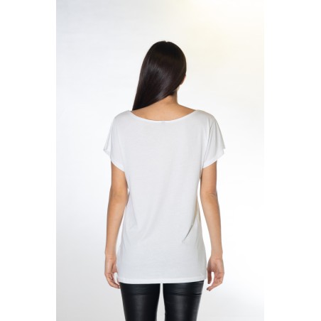 T-shirt tunique 120 gr 50% coton 50% modal