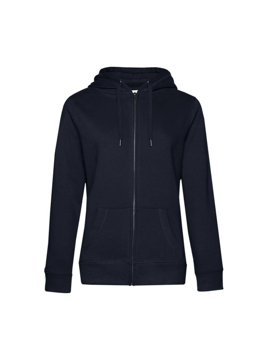 Sweat capuche Femme zippé Queen