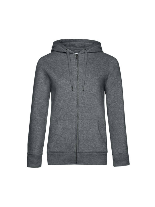 Sweat capuche Femme zippé Queen