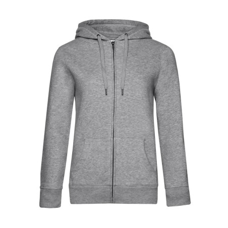 Sweat capuche Femme zippé Queen