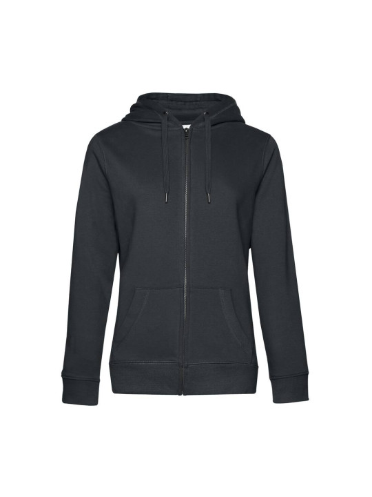 Sweat capuche Femme zippé Queen