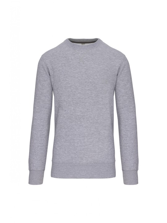 Sweat Shirt col rond 80% coton peigné 20% polyester