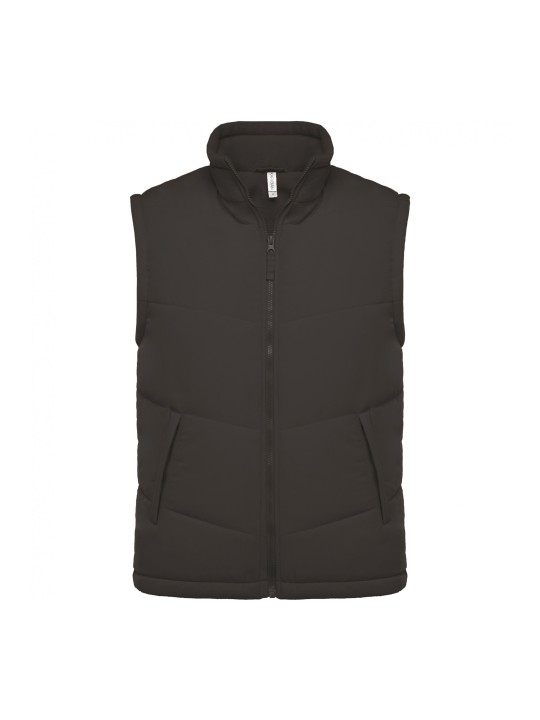 Bodywarmer Doublé polaire Homme  100% polyester