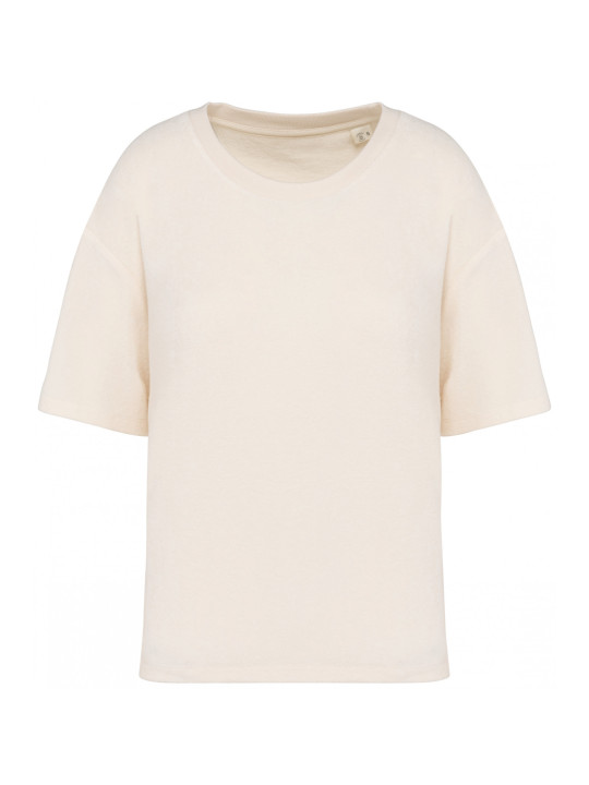 T-Shirt Towel Terry Femme