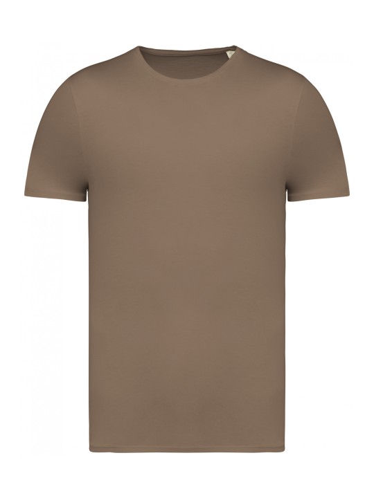 T-shirt délavé manches courtes unisexe 