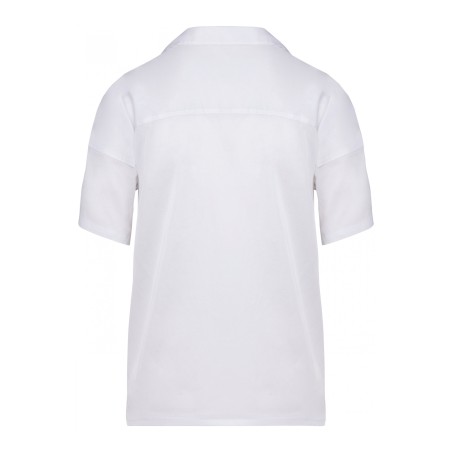 Chemise écoresponsable avec Lyocell TENCEL manches courtes femme