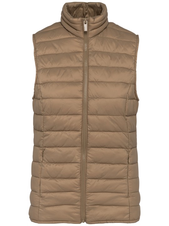 Bodywarmer recyclé léger matelassé femme