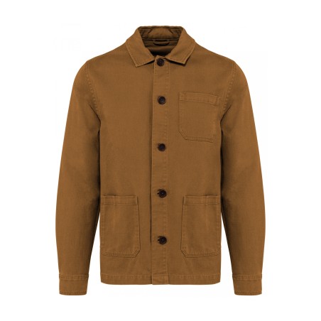 Veste en lin et coton bio homme