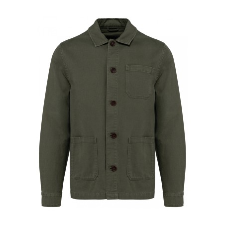 Veste en lin et coton bio homme