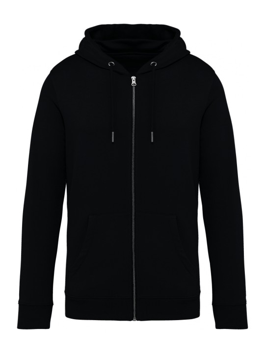 Sweat zippé capuche unisexe 