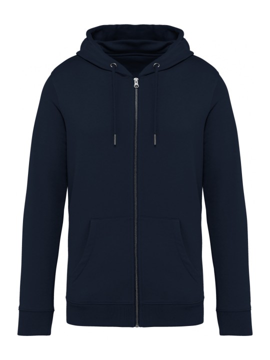 Sweat zippé capuche unisexe 