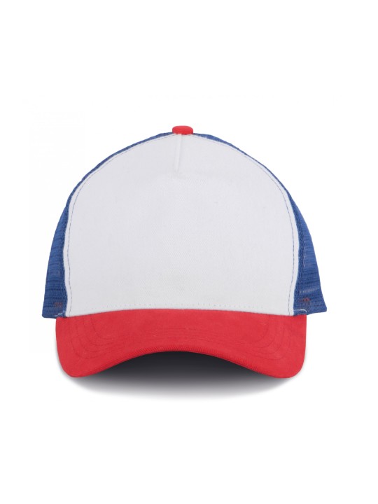 Casquette Trucker 260gr 5 panneaux 100% coton et 100%polyester