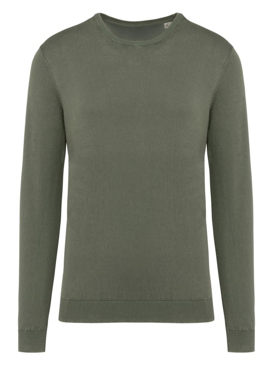 Pull col rond homme