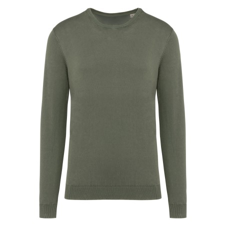 Pull col rond homme