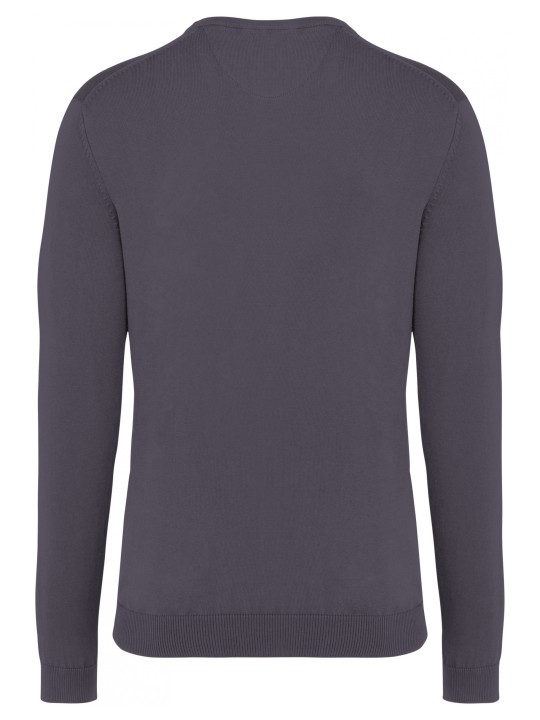 Pull col rond homme