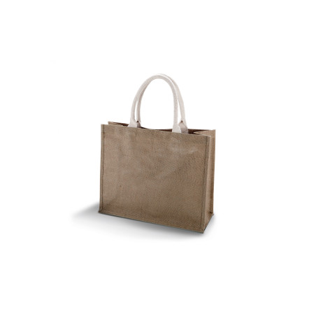 Sac Plage /Shopping jute anses coton 23L