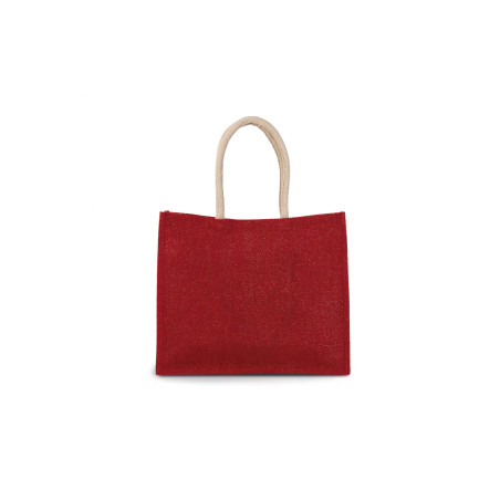 Sac Plage /Shopping jute anses coton 23L