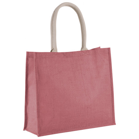 Sac Plage /Shopping jute anses coton 23L