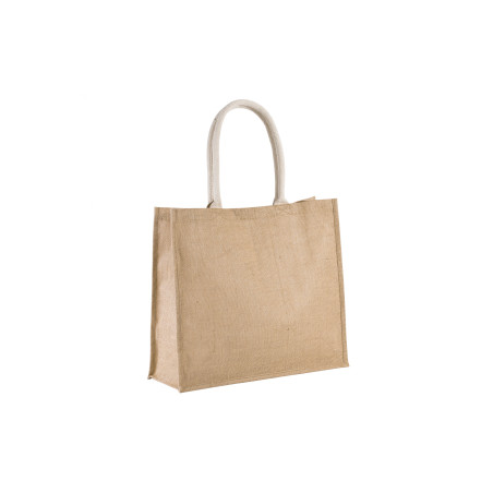 Sac Plage /Shopping jute anses coton 23L