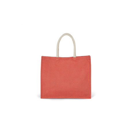 Sac Plage /Shopping jute anses coton 23L