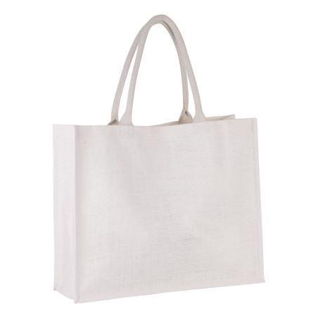 Sac Plage /Shopping jute anses coton 23L