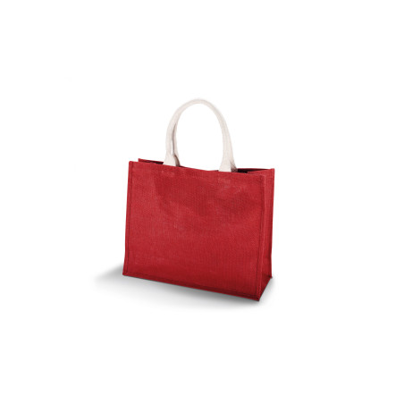 Sac Plage /Shopping jute anses coton 23L